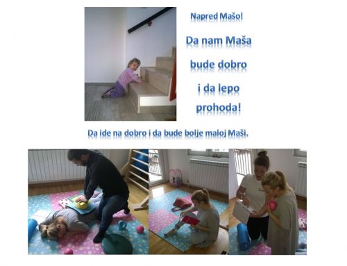 Maša se polako uspinje!